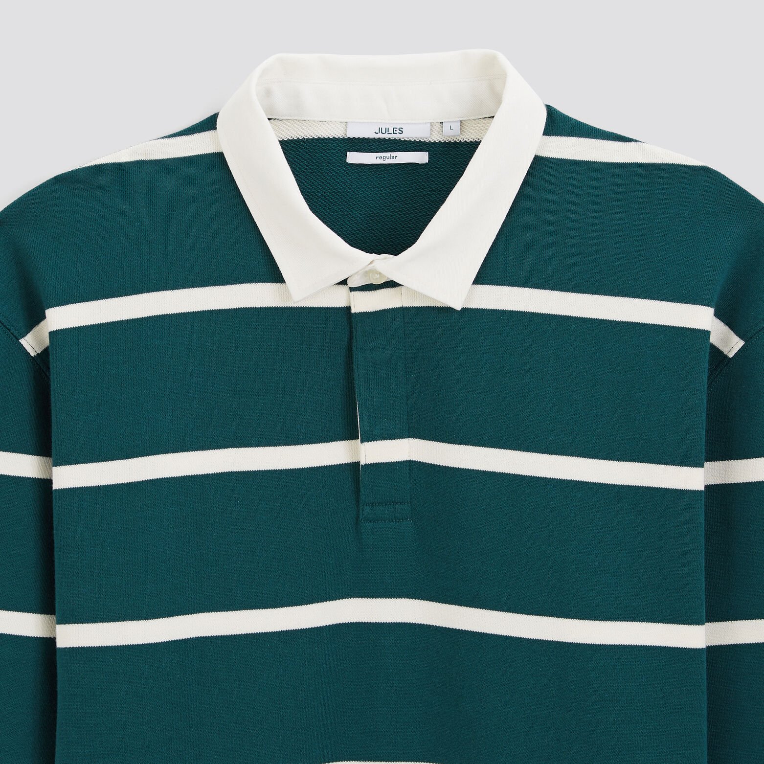 Sweat à col polo Vert
