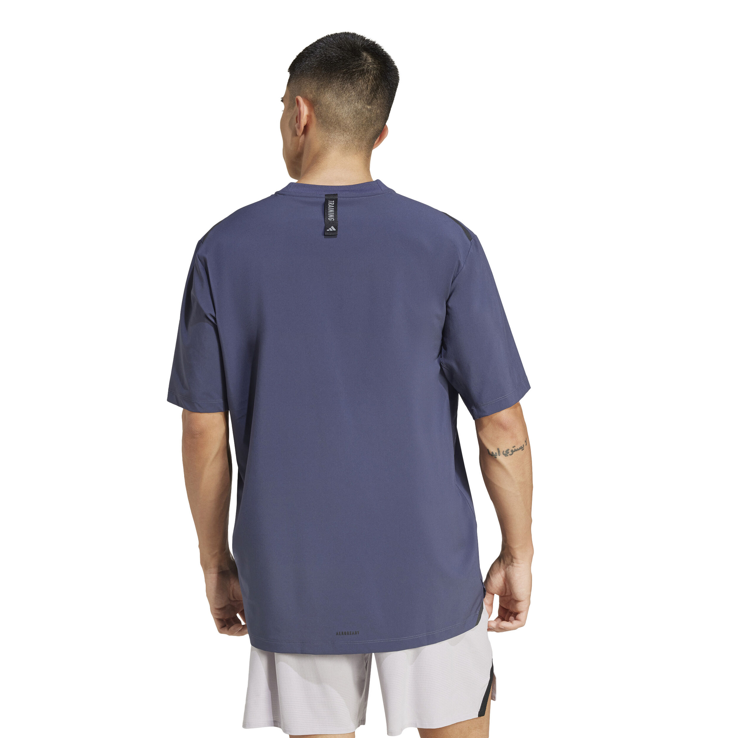 adidas Pump Cover T-shirt Hommes - Bleu Gris