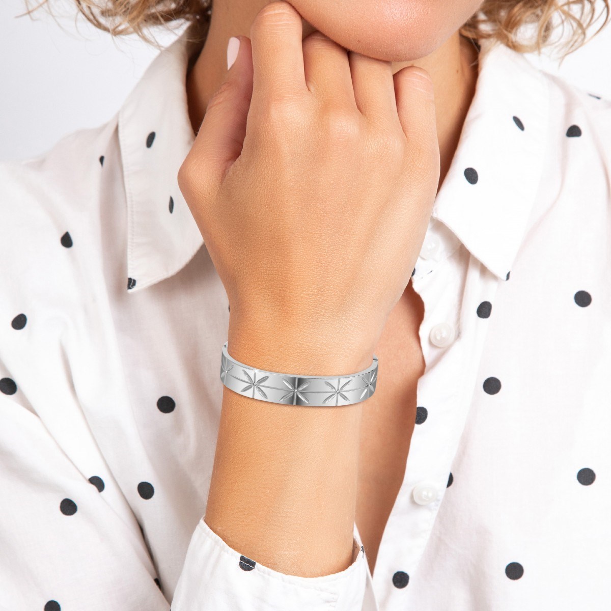 Bracelet SC Crystal orné de Cristaux scintillants