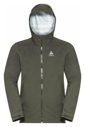 Veste Imperméable Odlo Aegis 2.5L Vert Kaki