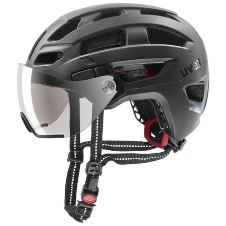 FINALE VISOR Velohelm  black matt  56-61cm