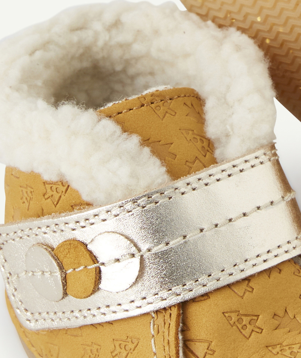 KICKERSCHAUSSURES SO SCHUSS BÉBÉ FILLE JAUNE OR