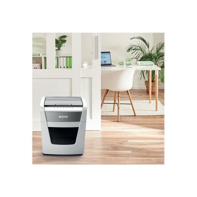 Leitz IQ Autofeed Small Office 50 - Destructeur de documents coupe croisée - 50 feuilles - Corbeille 20 litres