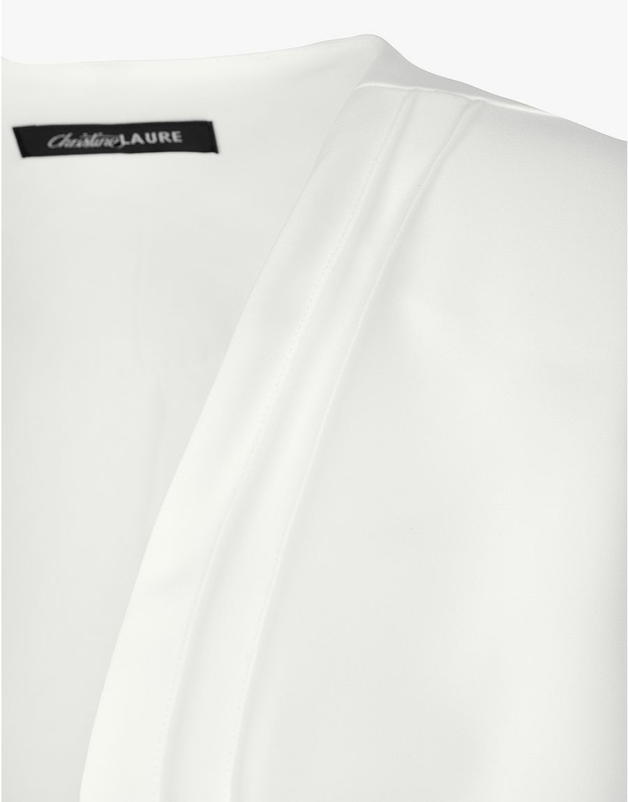 Veste boléro chic écru
