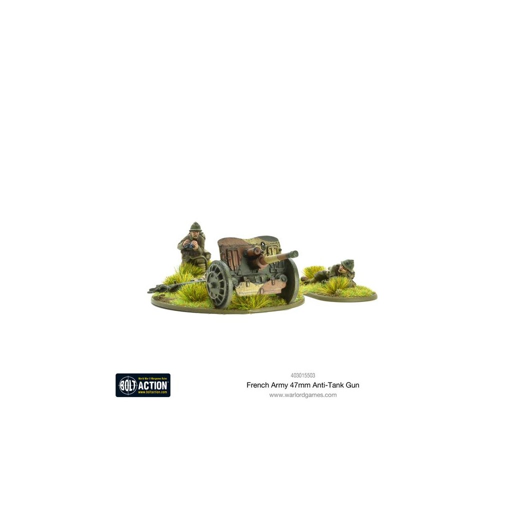 Bolt Action - French - 47mm Medium Anti-Tank Gun