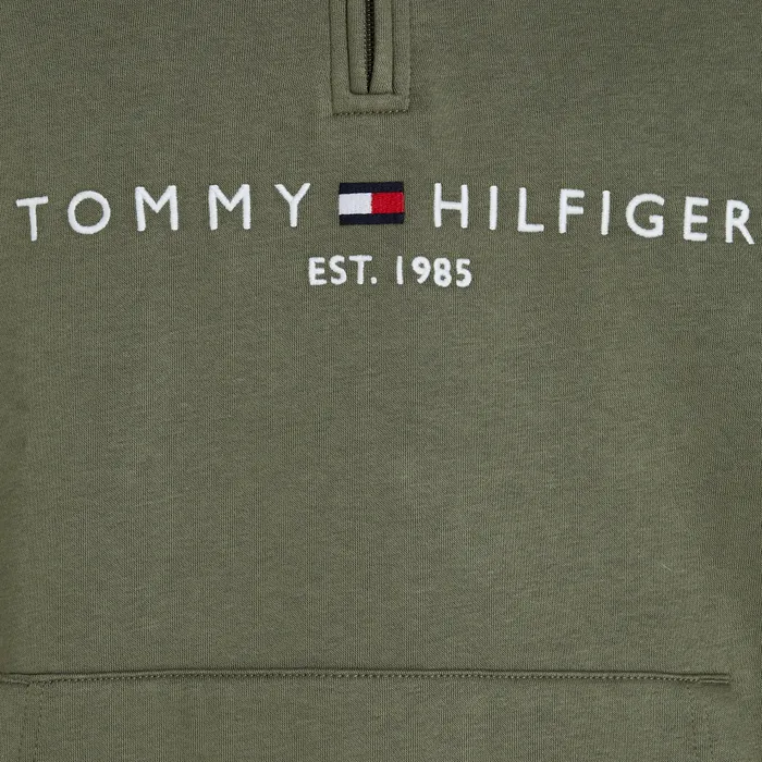 Tommy Hilfiger Logo Mock Neck Sweater Heren