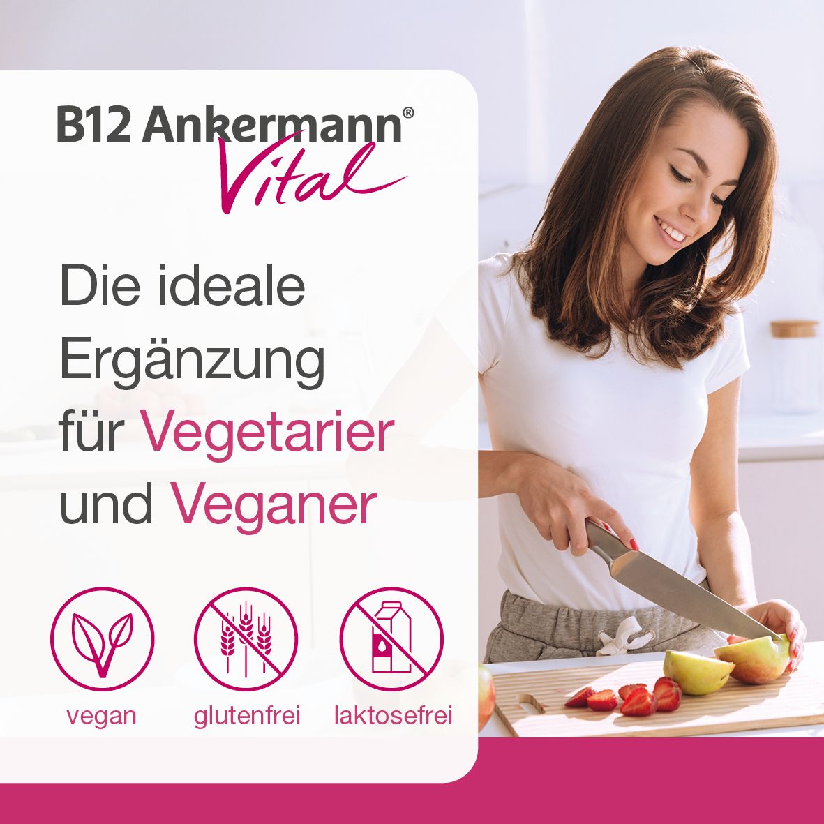 B12 Ankermann Vital vegane Vitamin B12 Tabletten zur Nahrungsergänzung