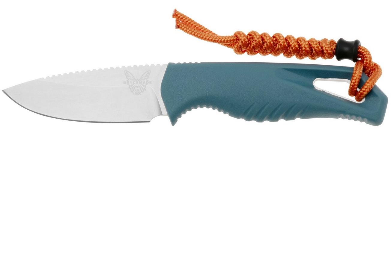 Benchmade Intersect 18050 CPM MagnaCut, Depth Blue Santoprene vaststaand mes