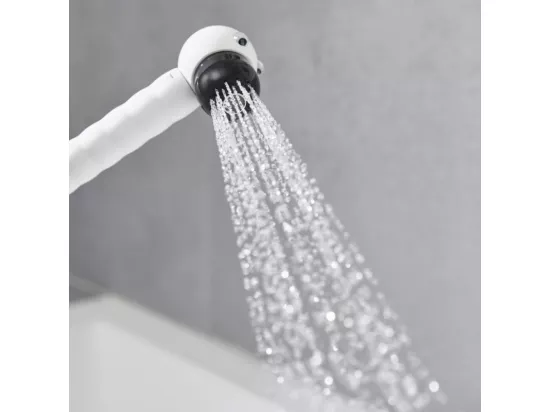 Pommeau de douche enfant HANSGROHE Jocilino 2 jets blanc/noir