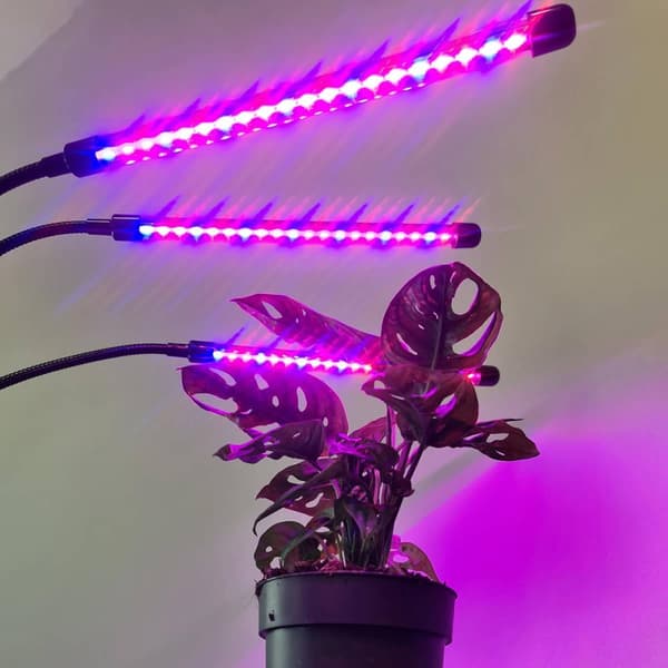 Justerbar dyrkingslampe - LED, timer