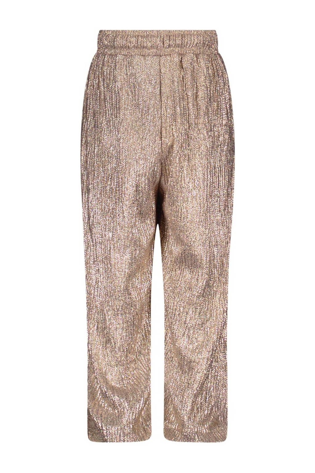 Like Flo straight fit broek Jade licht oudroze