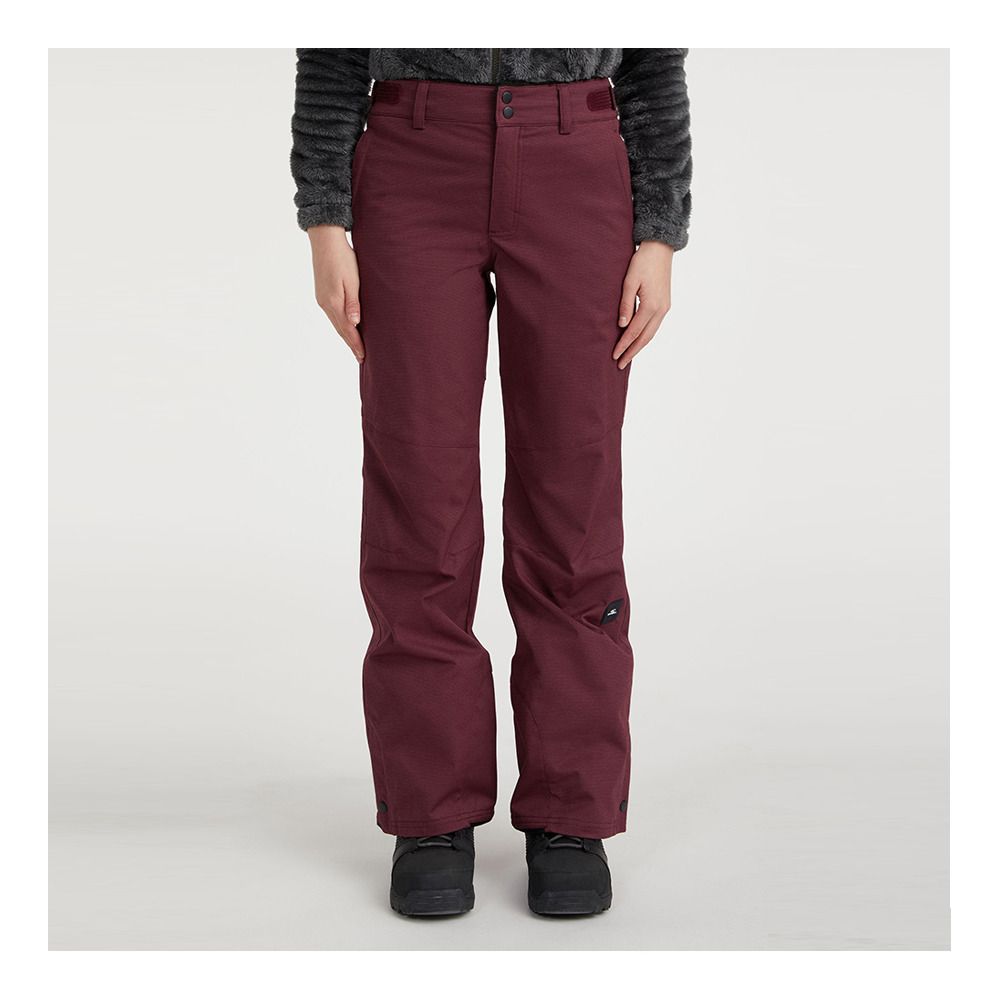 O'Neill STAR MELANGE - Pantalon ski Femme windsor wine