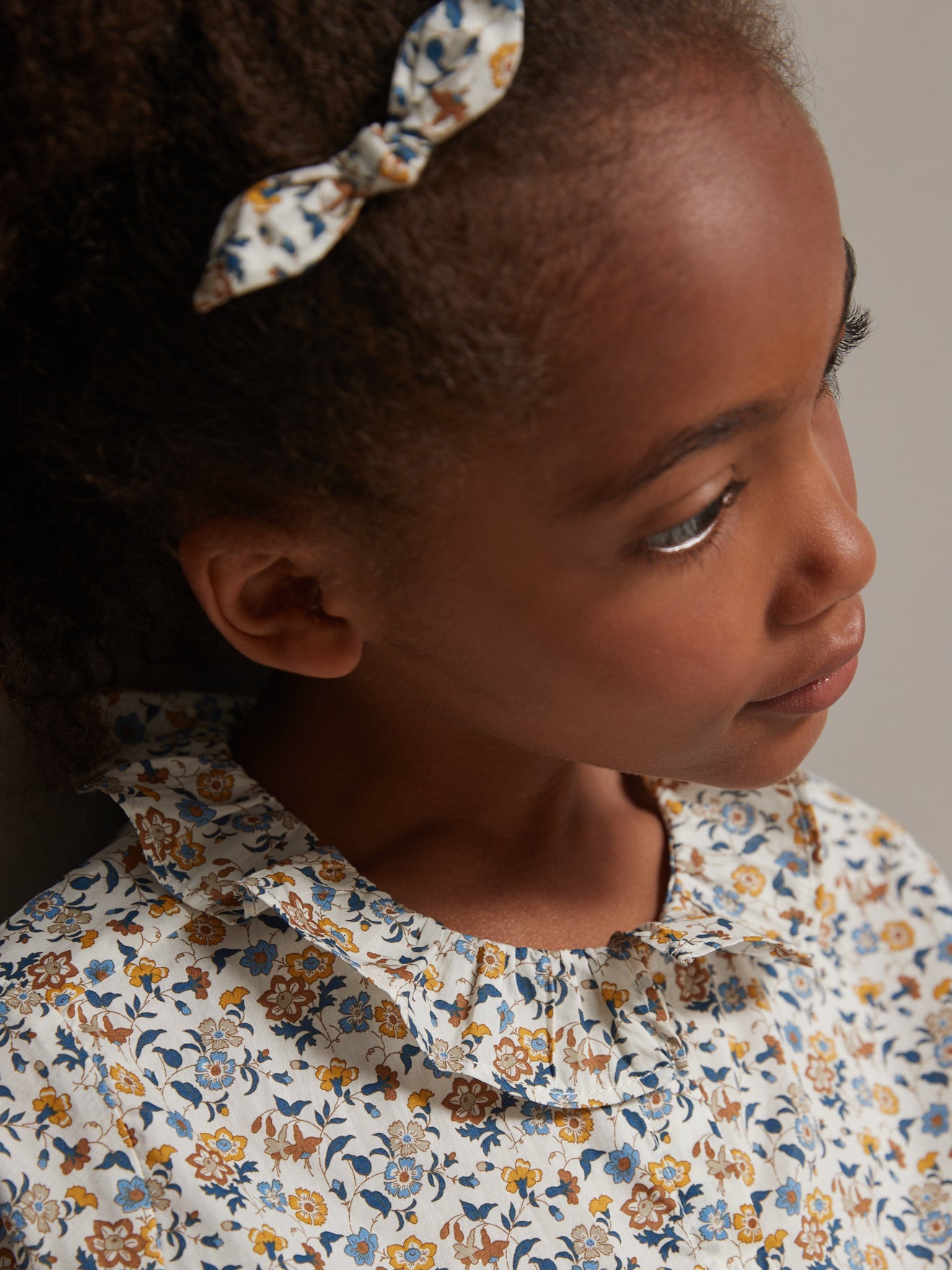 Chemise Fille en tissu Liberty Aisha