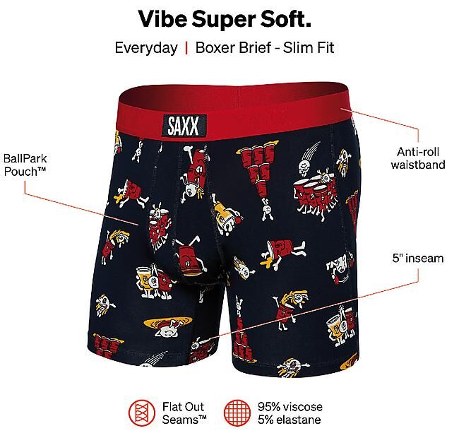 SAXX UNDERWEAR - BOXER VIBE