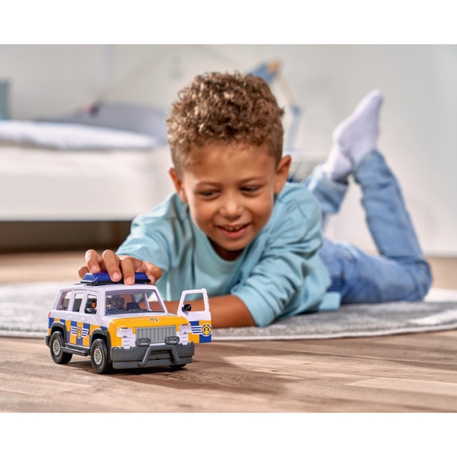 Feuerwehrmann Sam - Polizeiauto mit Figur