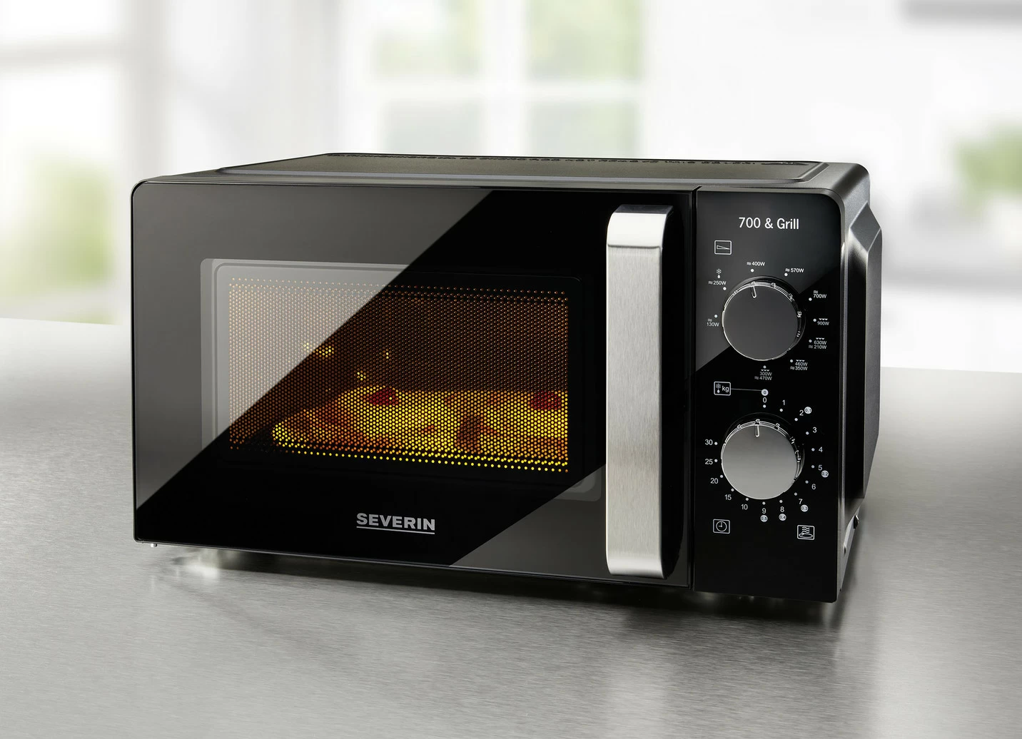 Severin MW7781 Mikrowelle mit Grillfunktion
