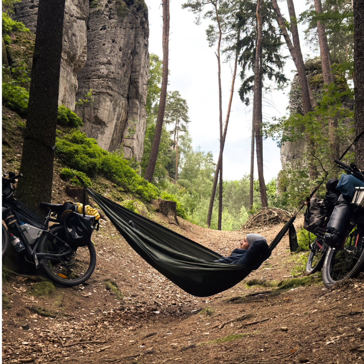Asivik Travel Hængekøje, single