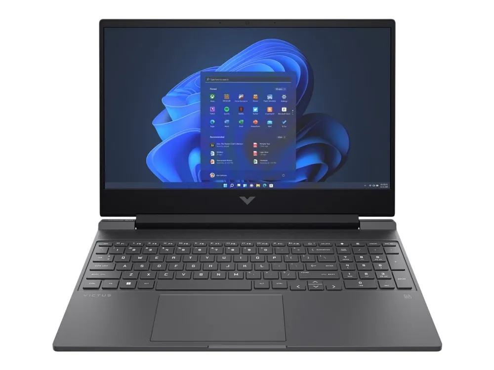 Victus by HP Laptop 15-fb1002no - AMD Ryzen 5 - 7535HS / op til 4.55 GHz - Win 11 Home - GF RTX 2050 - 8 GB RAM - 512 GB SSD NVMe 15.6