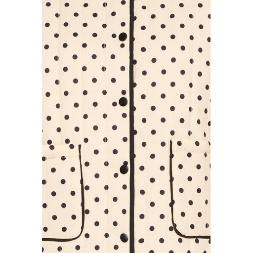 Ichi Malini Jakke, Creme w. Black Dot, 38