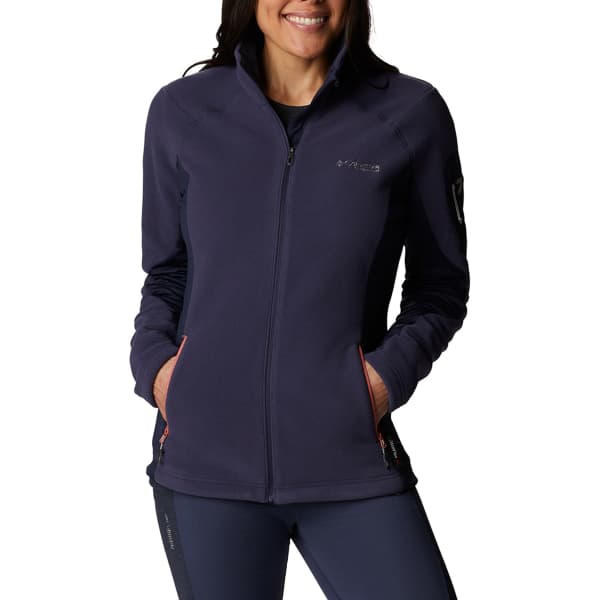 Veste polaire randonnée COLUMBIA TITAN PASS 2.0 II FLEECE W NOCTURNAL DARK