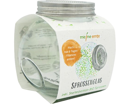 Kiempot mijn oogst incl. startersportie biologische zaden