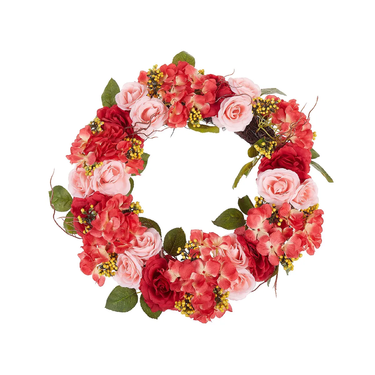 Beliani Couronne AGULO Rouge