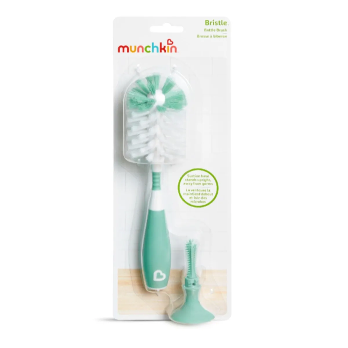 Munchkin Brosse à Biberon 2 en 1 - Sauge