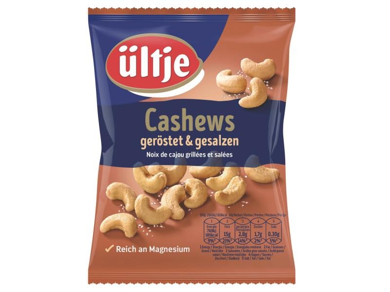 Ültje Apéro Cashew-Kerne geröstet gesalzen 150 g Cashewkerne, geröstet und gesalzen
