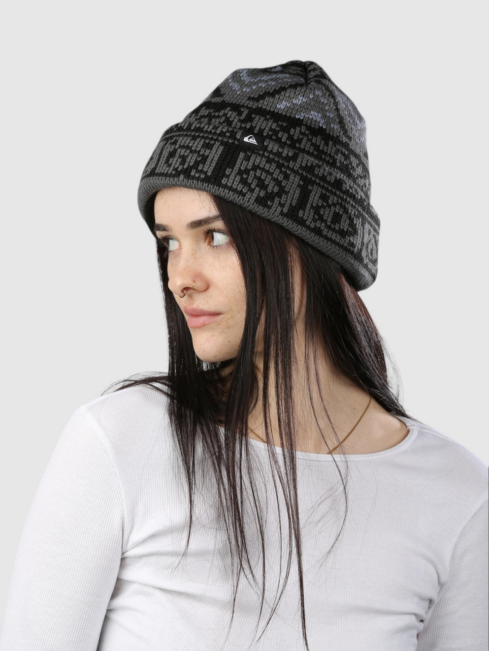 Quiksilver Archive Beanie true black