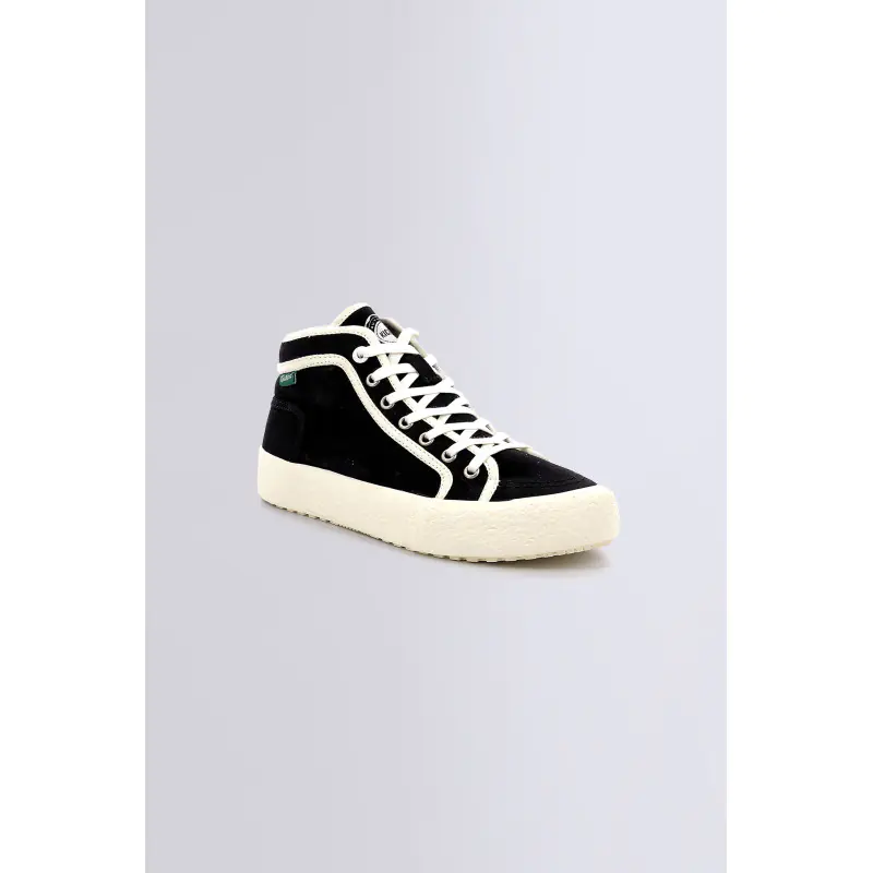 ARVEILER NOIR BLANC SNEAKERS HAUTES Textile Femme