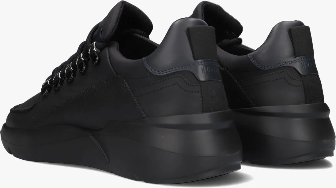 NUBIKK zwarte nubikk lage sneakers roque roman heren