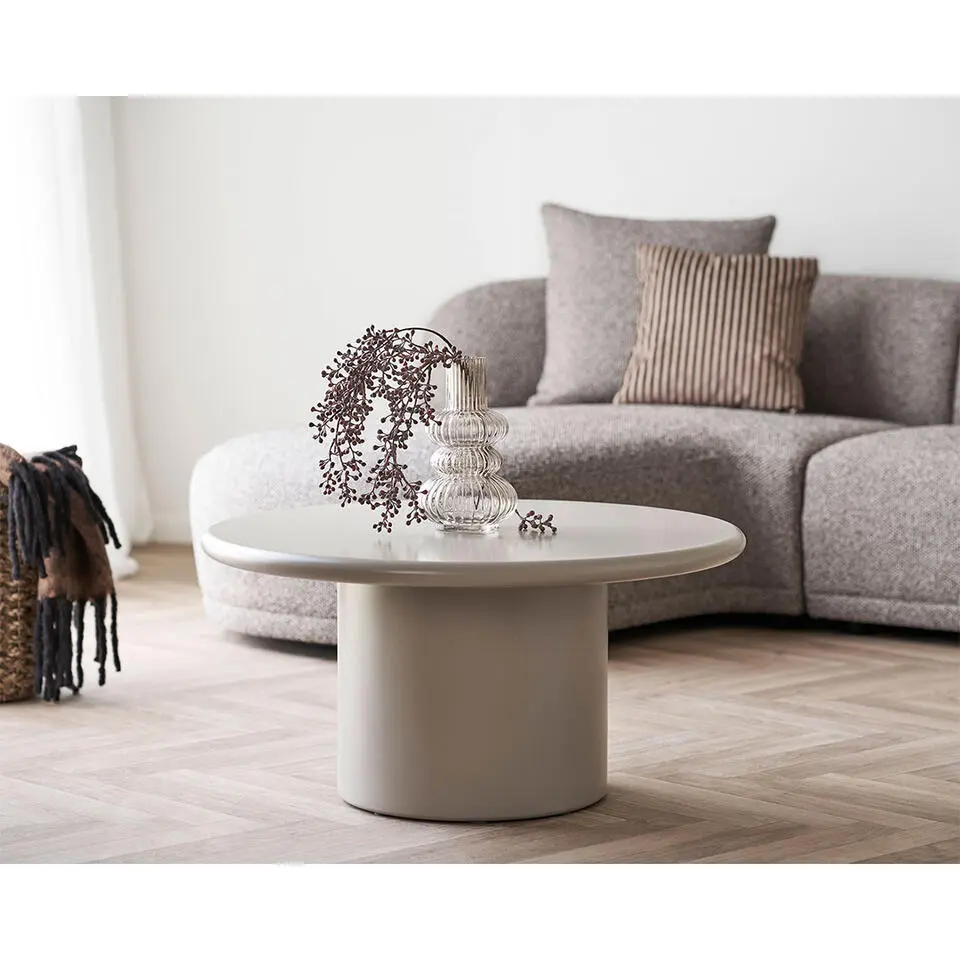 Salontafel Zand - Rond - 80x80x40cm - Nagano