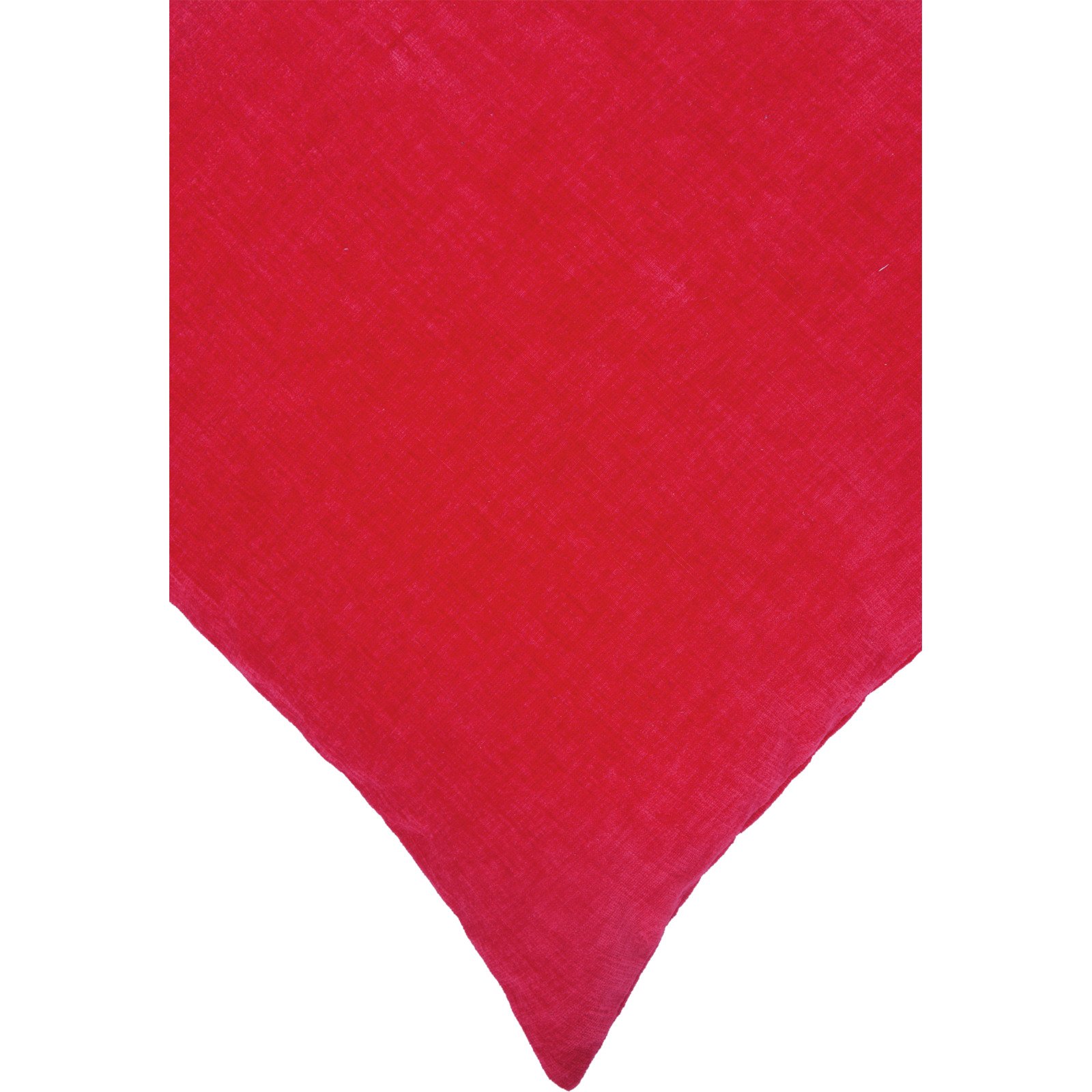 Zierkissenhülle Chenille 45 x 45 cm rot