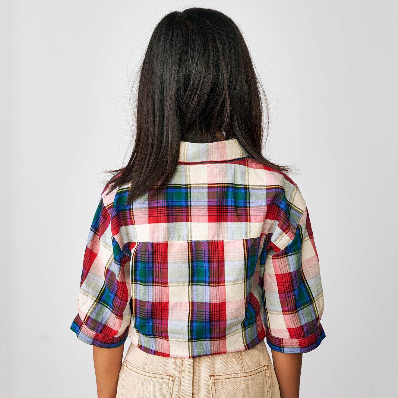 Bellerose Chemise en Coton & Lin Ave à carreaux multicolore