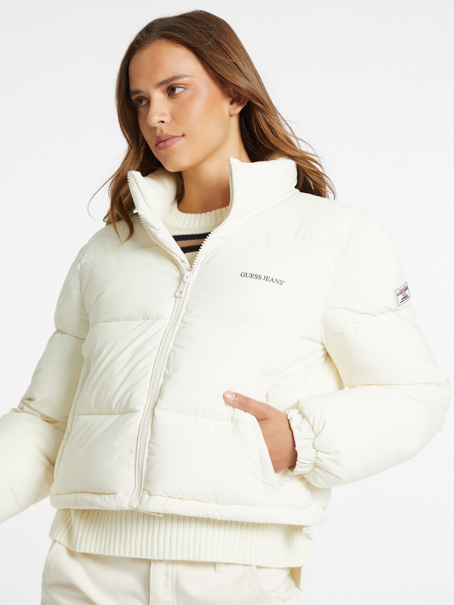 Jaqueta puffer curta