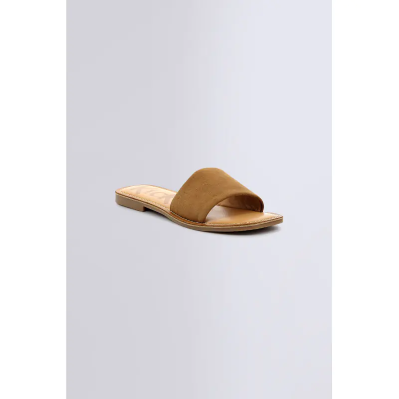 KICK GIPSI CAMEL MULES Cuir Femme