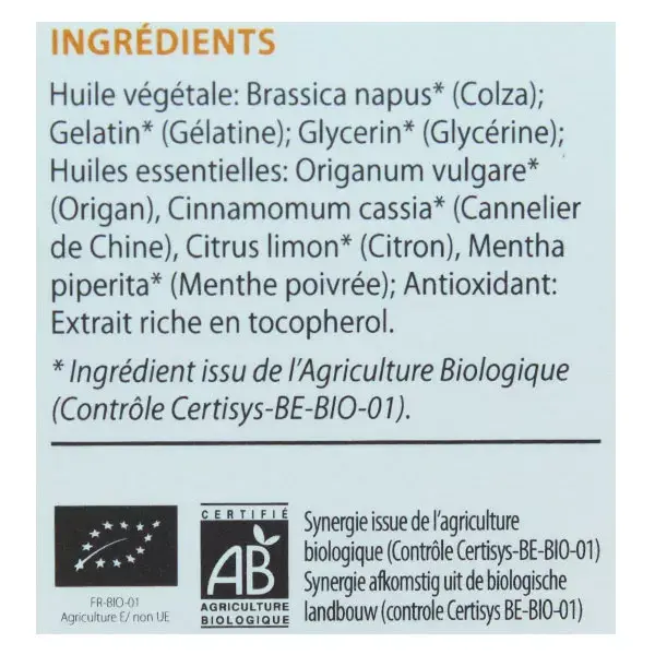 Pranarom Oleocaps 2 Saúde Intestinal Orgânica 30 cápsulas