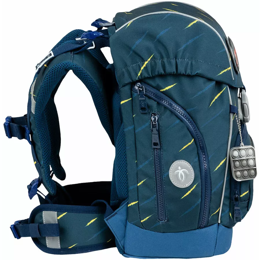 Belmil Schulranzen Premium Comfy Plus Set 5-teilig Orion Blue