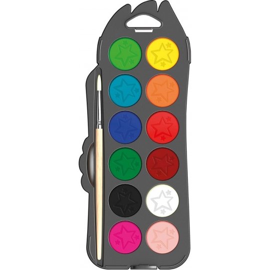 Pastilles de peinture COLOR'PEPS, 12 couleurs