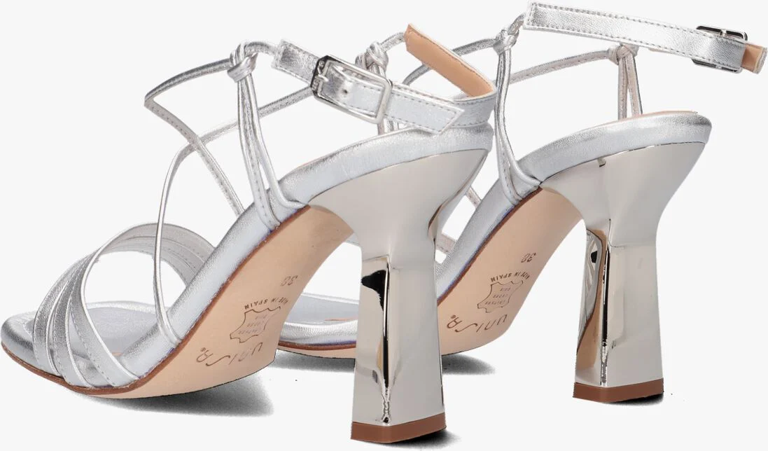 UNISA zilveren unisa sandalen snob