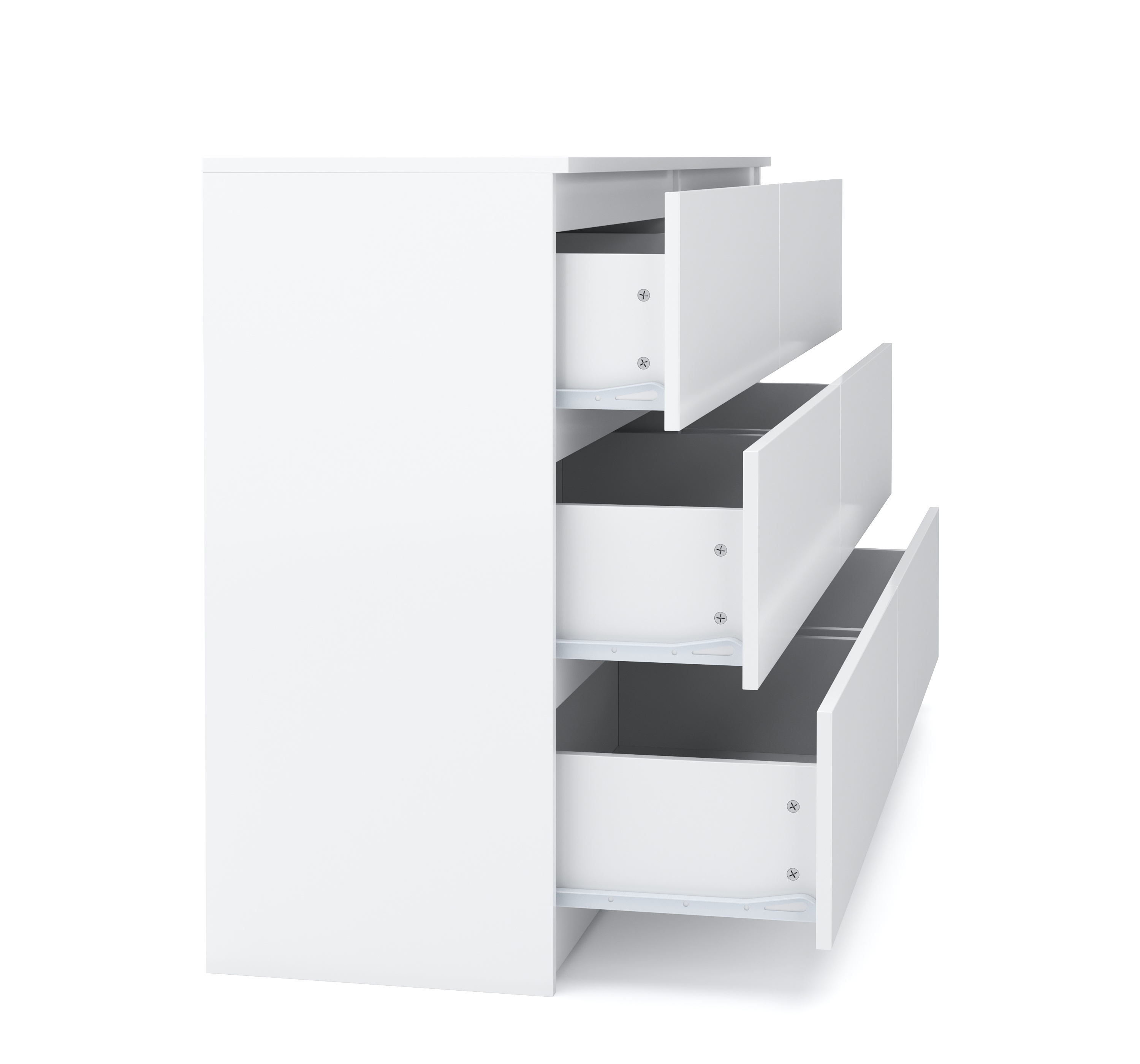 Kommode TALA 6 Schubladen 138 x 77 cm weiss