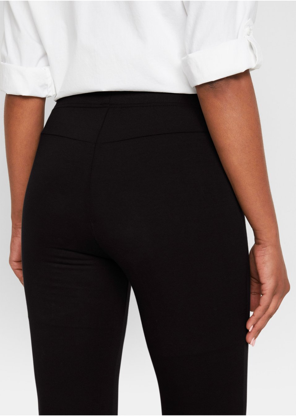 Lot de 2 leggings évasés avec tour de taille confortable