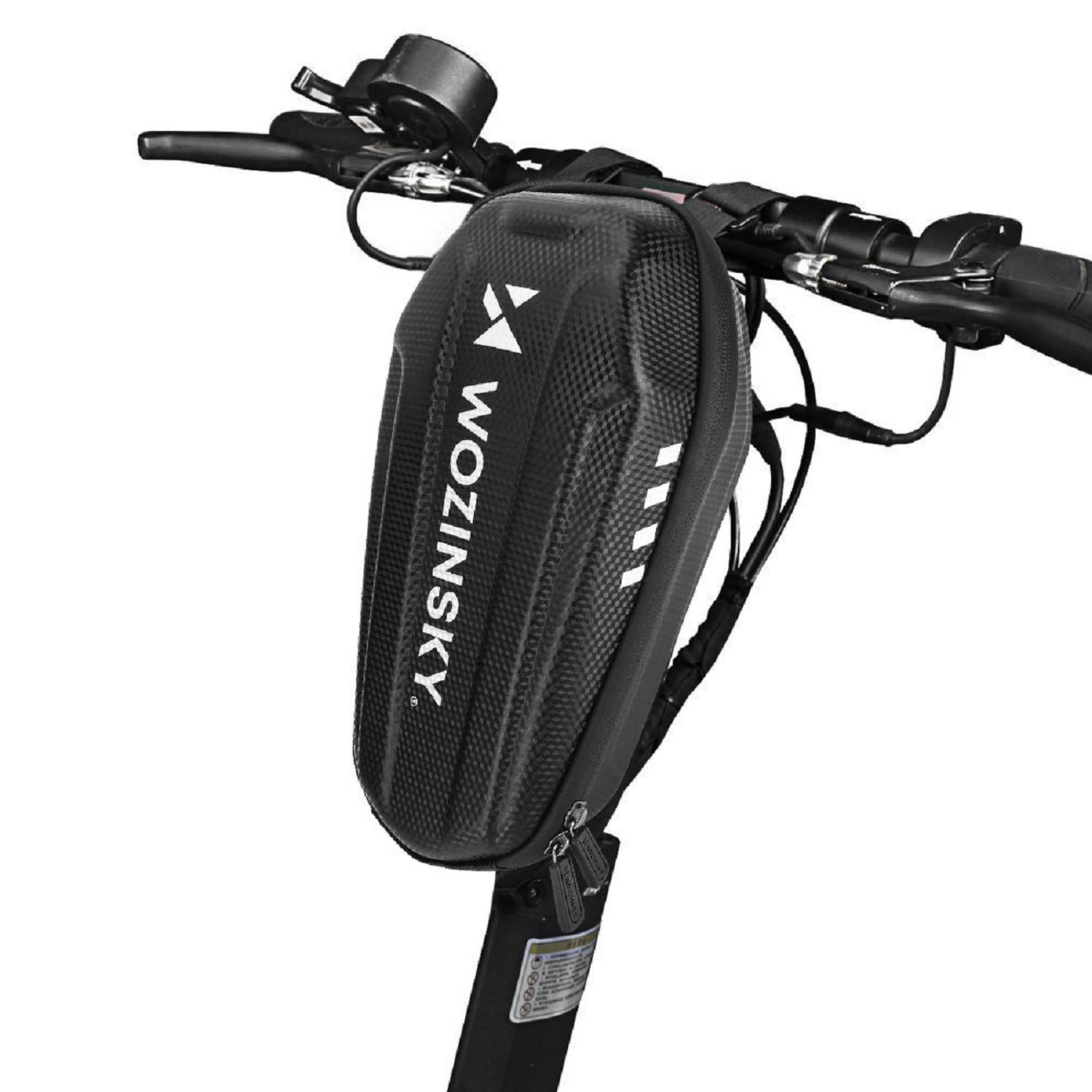 wasserdichte Scooter Lenkertasche 2l Lenkertasche schwarz