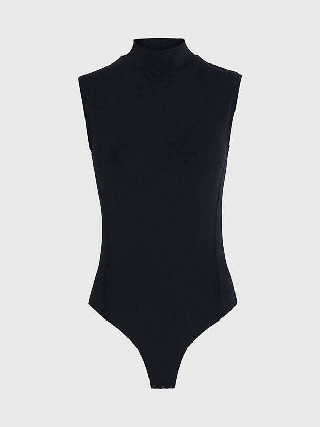 Body de malha elástica