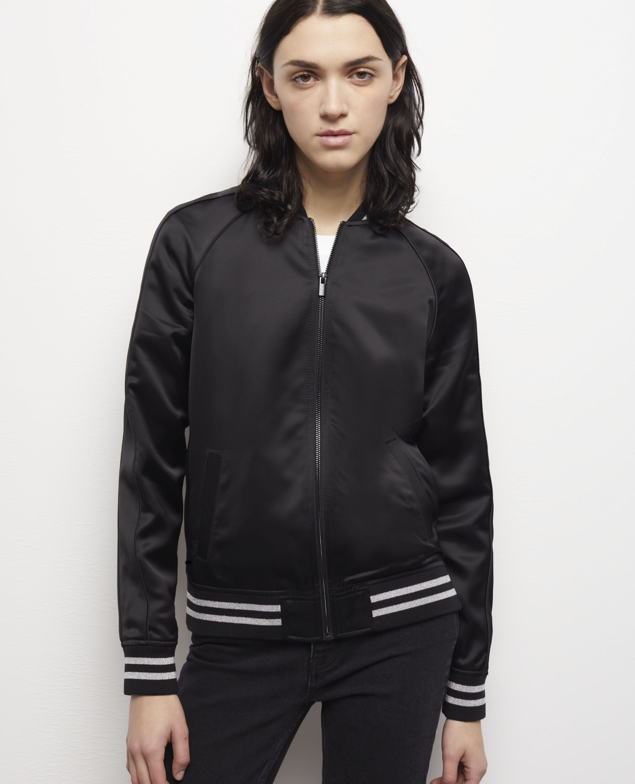 Sweat zippé noir