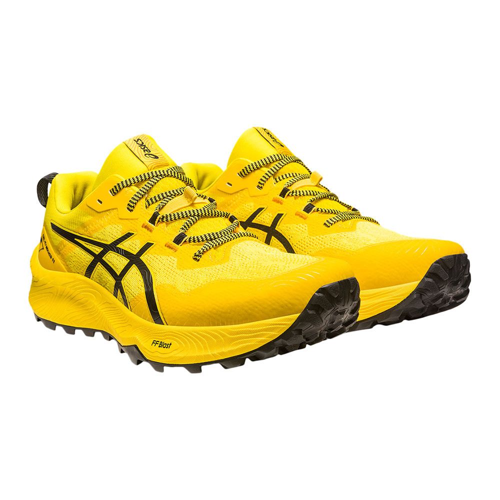 Asics GEL-TRABUCO 11 - Chaussures trail Homme golden yellow/black