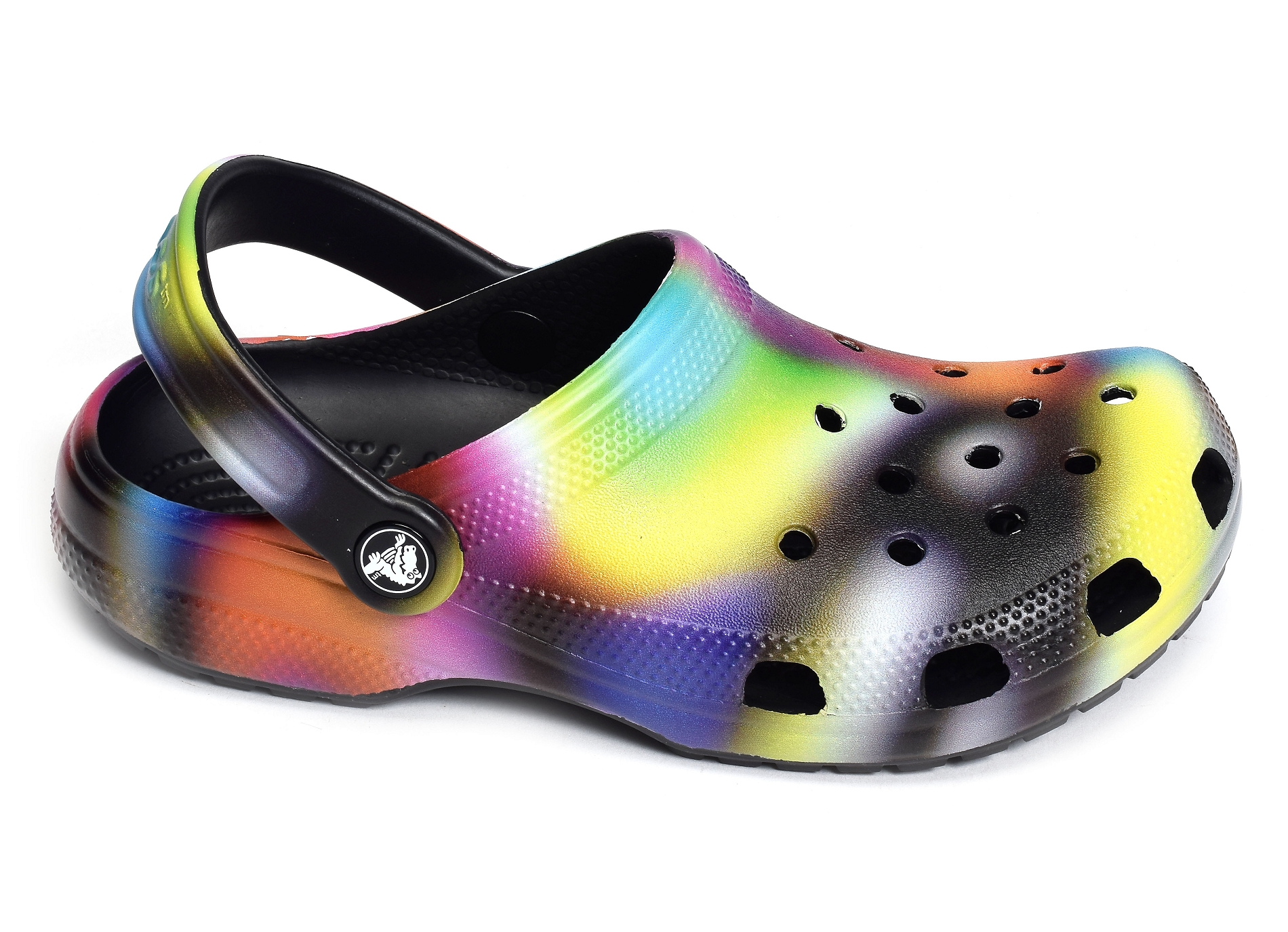 Classic solarized clog noir multicolore