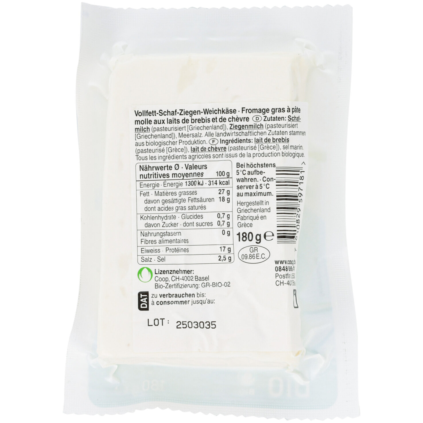 Naturaplan Bio Feta