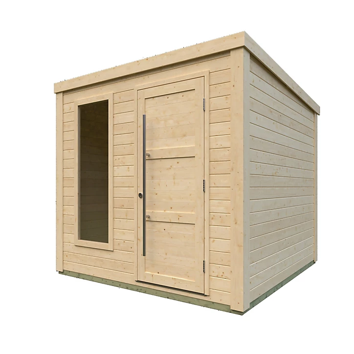 Abri de jardin Samtida Ep. 2,8 cm surface extérieur 6,73 m²