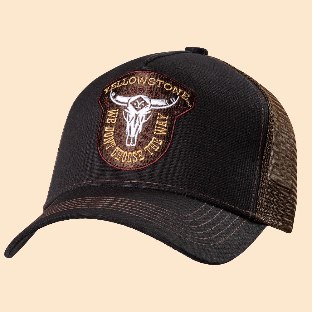 Trucker Cap Yellowstone Skull